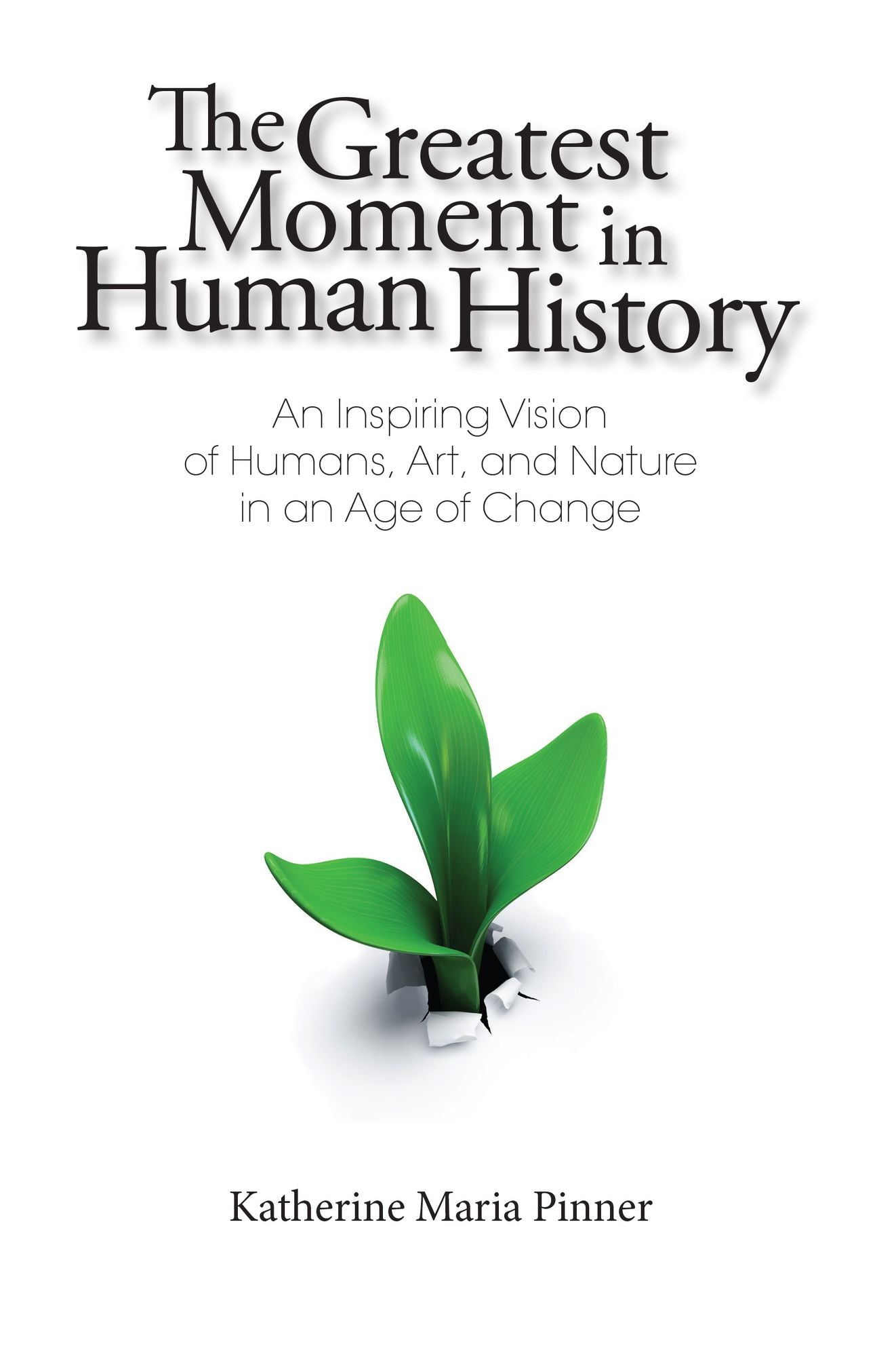 The Greatest Moment In Human History: An Inspiring Vision of Humans, Art, and Nature in an Age of Change