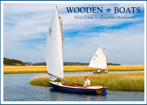 Wooden Boats Note Cards: By Benjamin Mendlowitz