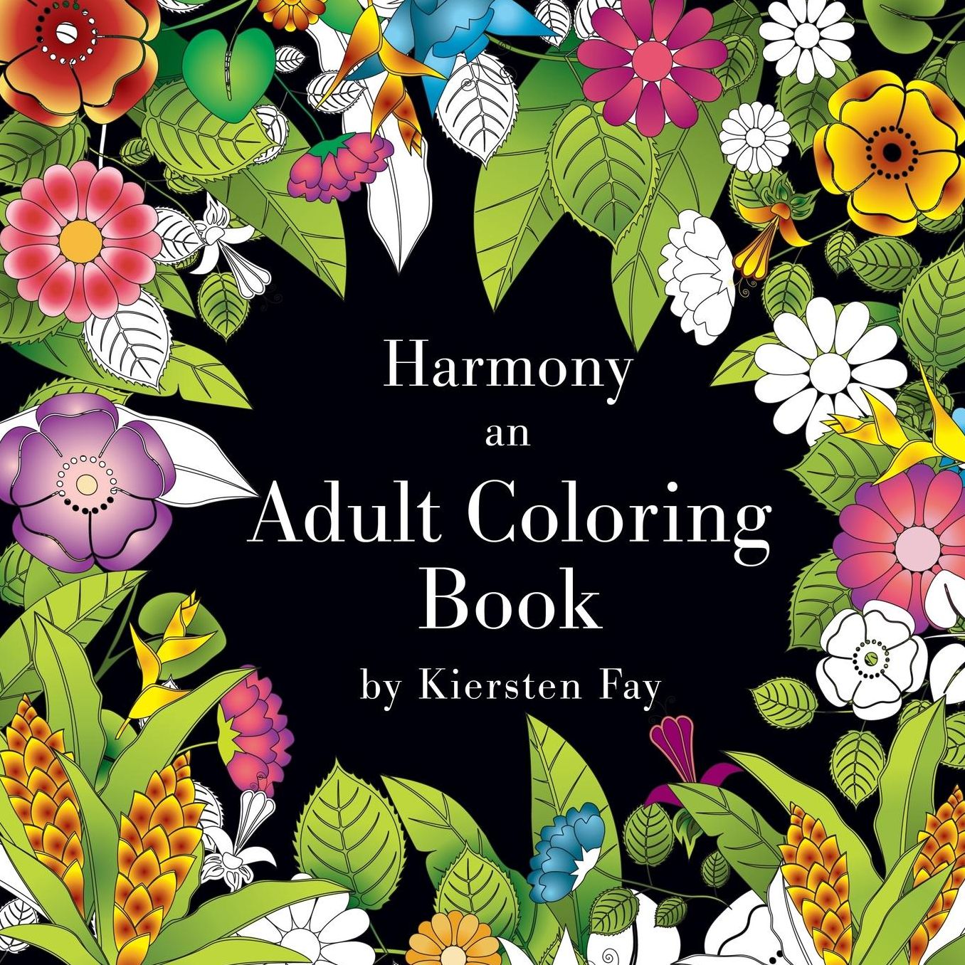 Harmony: an Adult Coloring Book