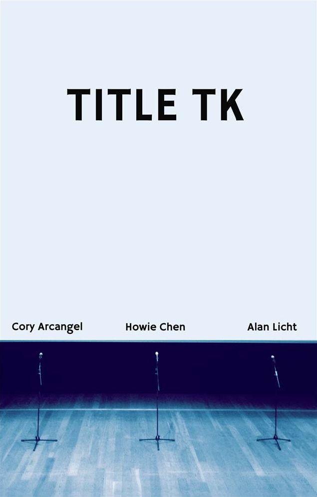 Title Tk : An Anthology