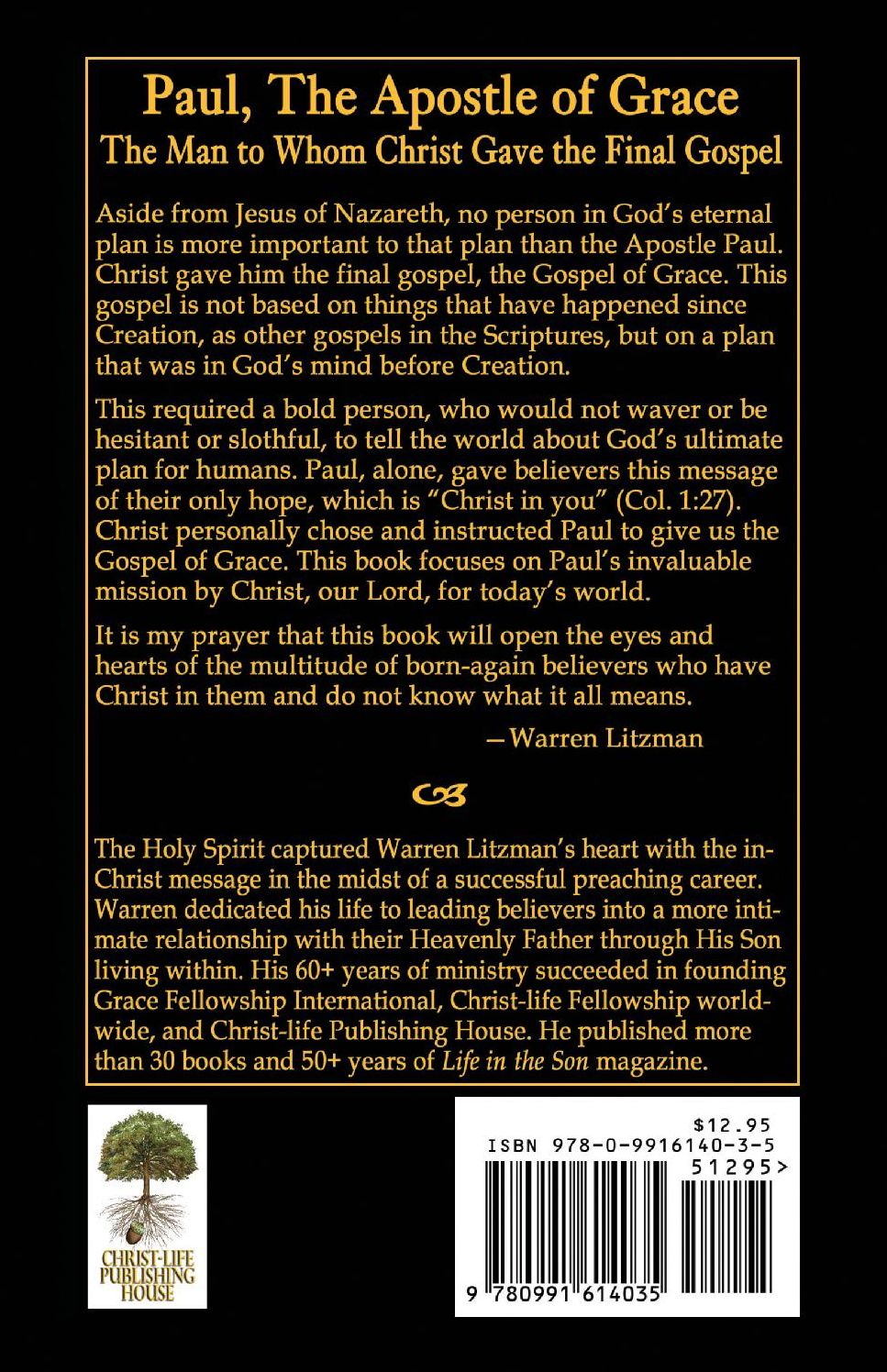 Paul, The Apostle of Grace