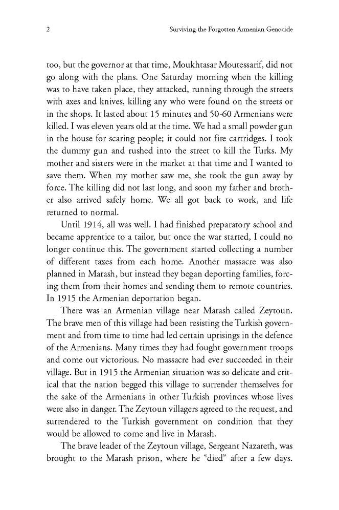 Surviving the Forgotten Armenian Genocide: A moving personal story