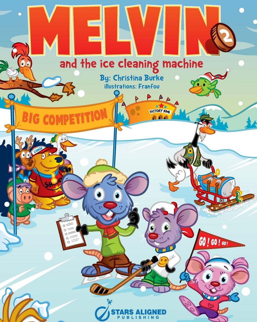 MELVIN AND THE ICE CLEANING MACHINE (SOFTCOVER)