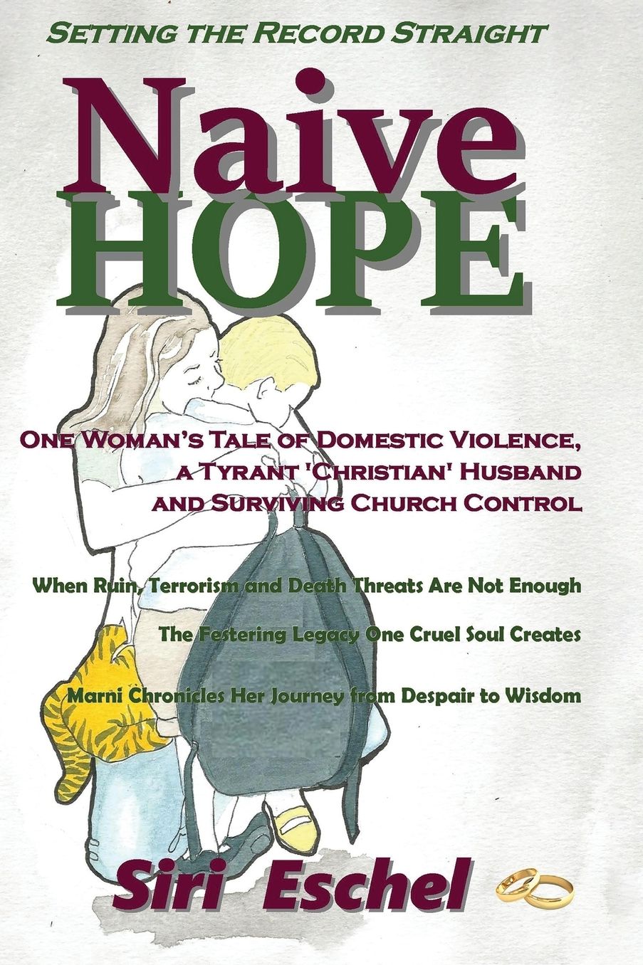 Naive HOPE - Setting The Record Straight: One Woman's Tale of Domestic Violence, a Tyrant 'Christian' Husband and Surviving Church Control. When Ruin, Terrorism and Death Threats Are Not Enough. The Festering Legacy One Cruel Soul Creates. Marni Chronic