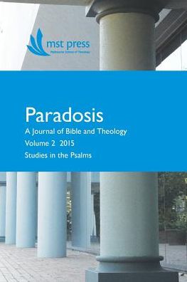 Paradosis Vol. 2: Studies in the Psalms