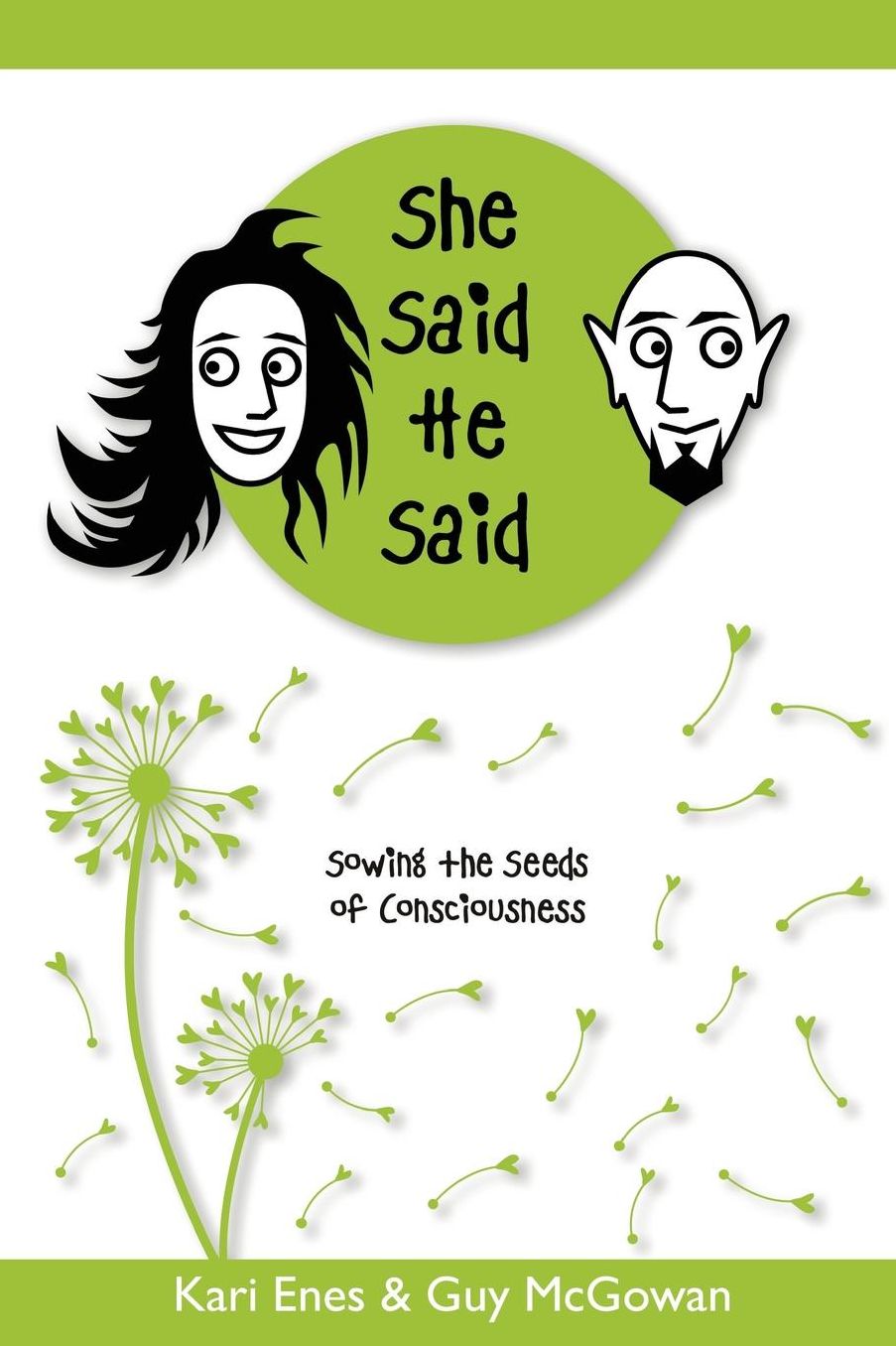 She said He said: A collaboration of two people representing two genders and two hemispheres