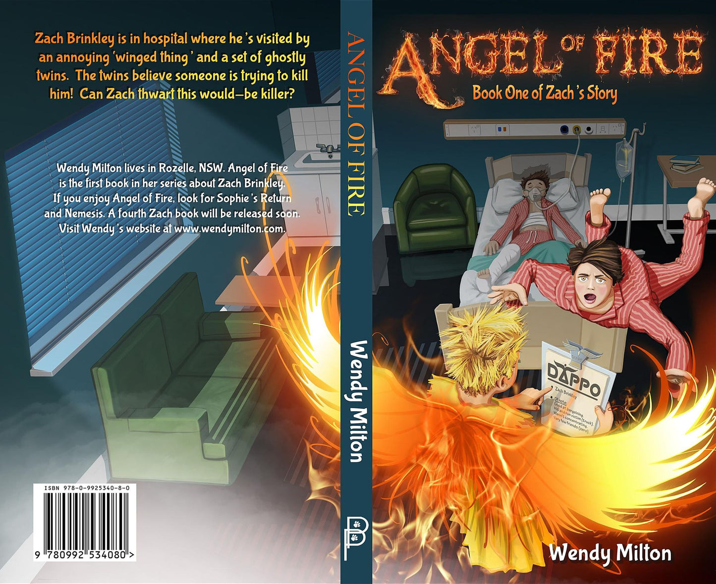 Angel of Fire: Book One of Zach's Story (Third Edition)