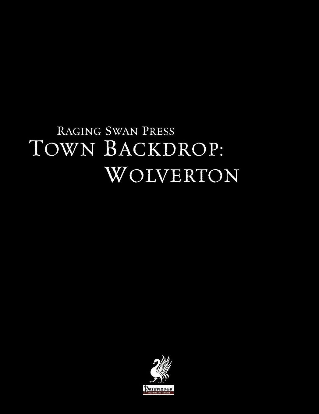 Town Backdrop: Wolverton