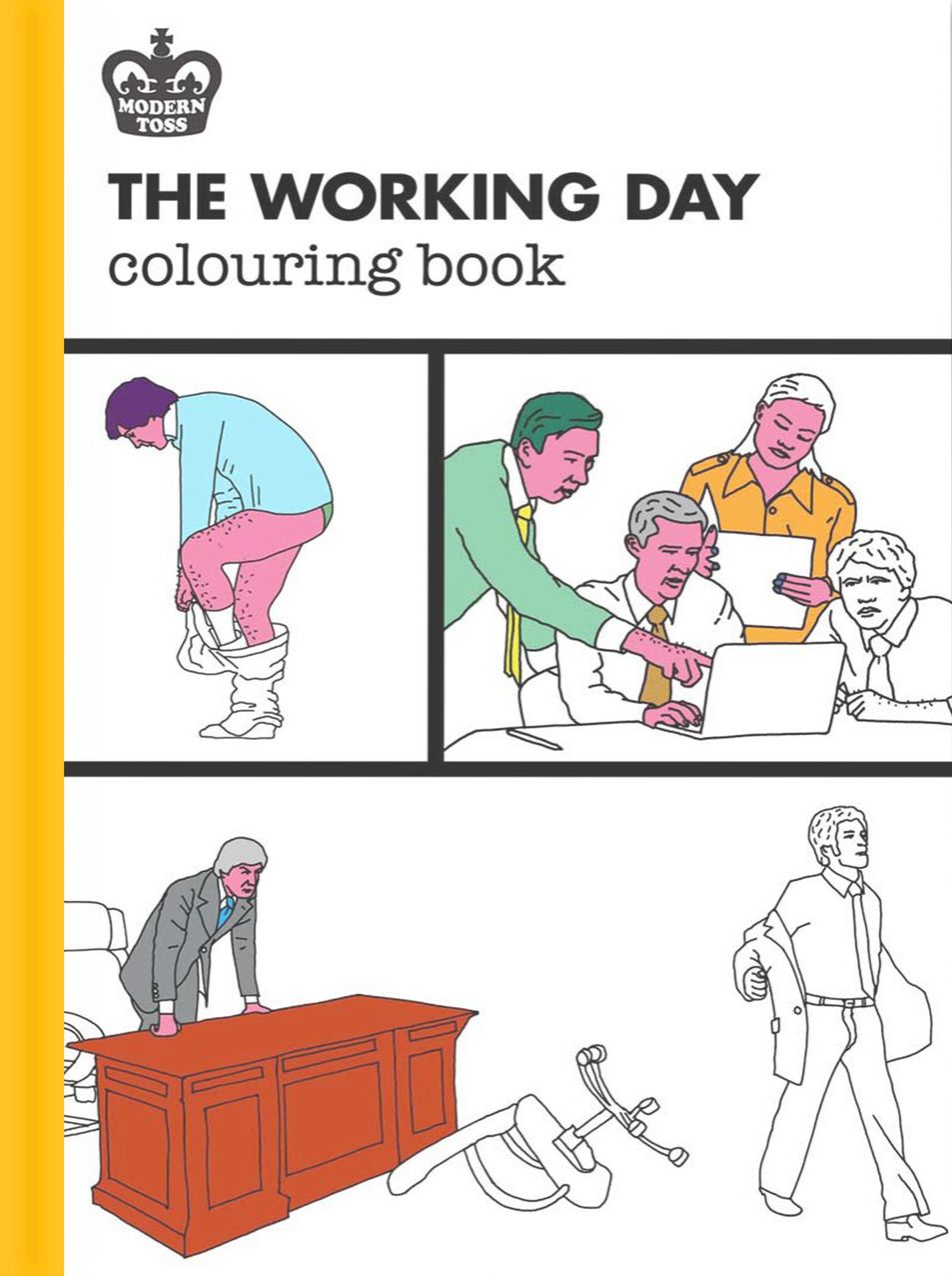 The Working Day Coloring Book