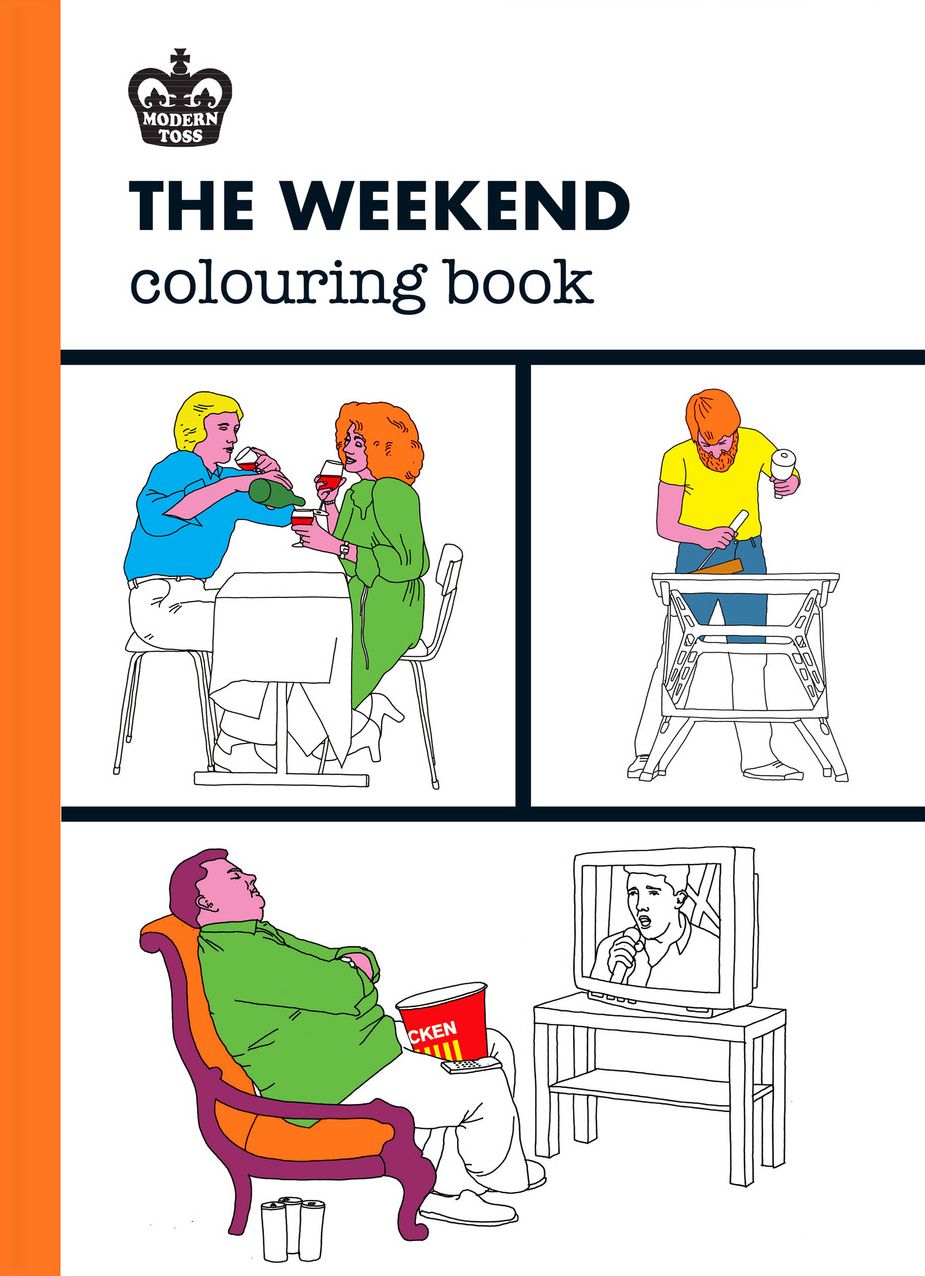 The Weekend Colouring Book