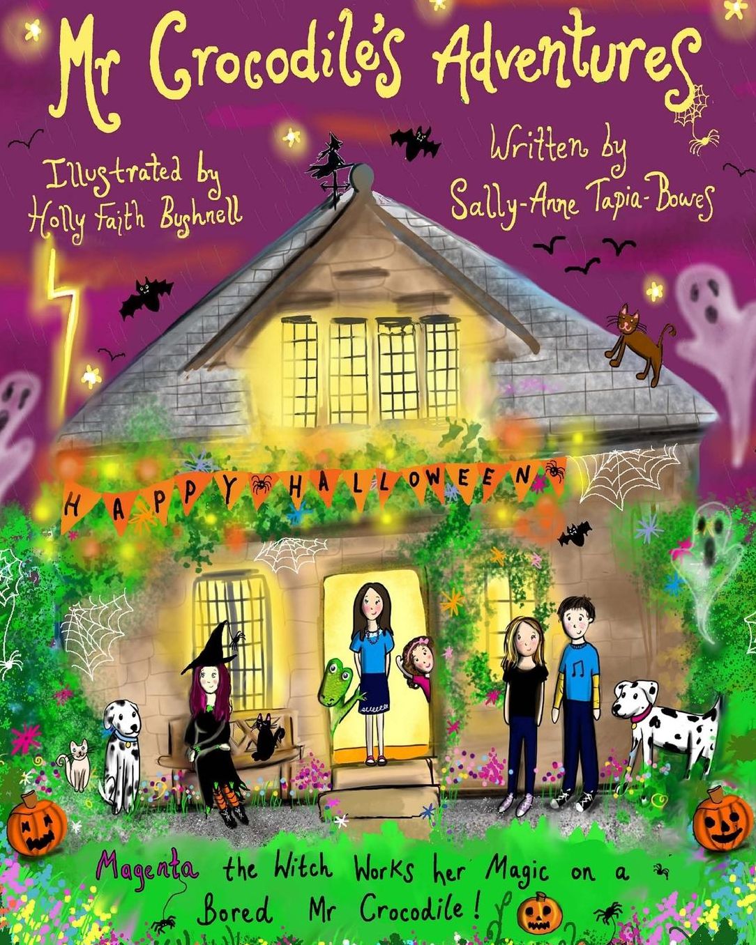 Mr Crocodile Adventures: Magenta the Witch Works her Magic on a Bored Mr Crocodile