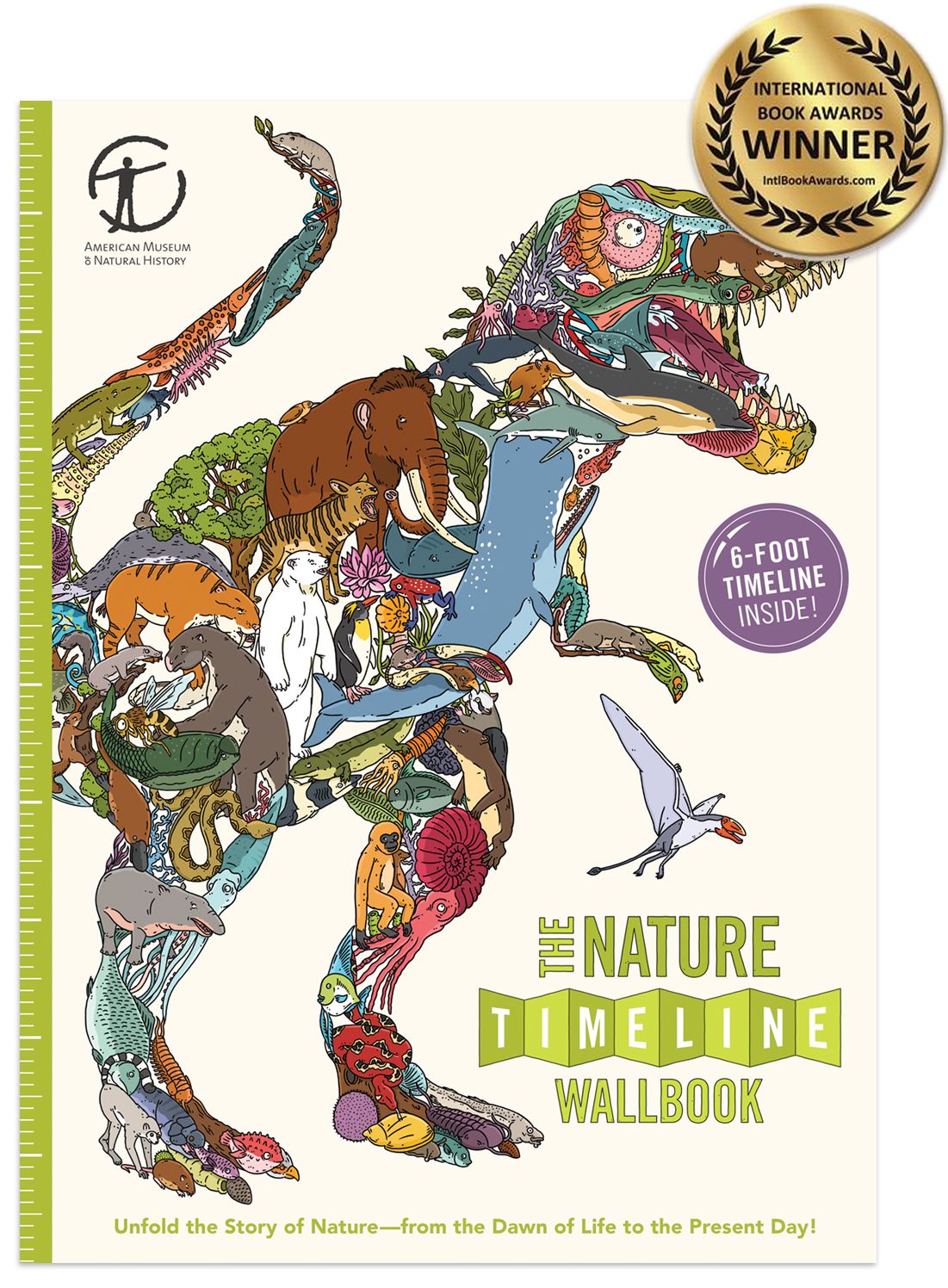 The Nature Timeline Wallbook: Unfold the Story of Nature-from the Dawn of Life to the Present Day!