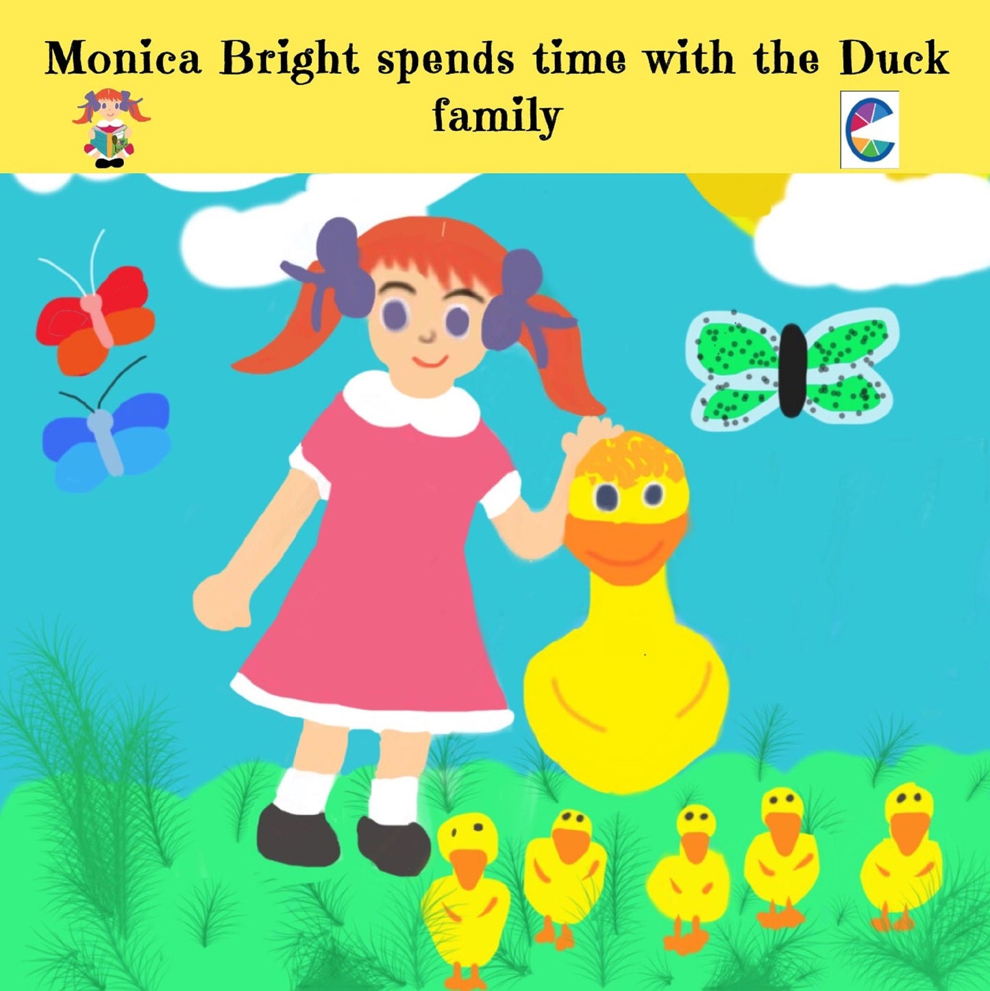 Monica Bright spends time with the Duck family