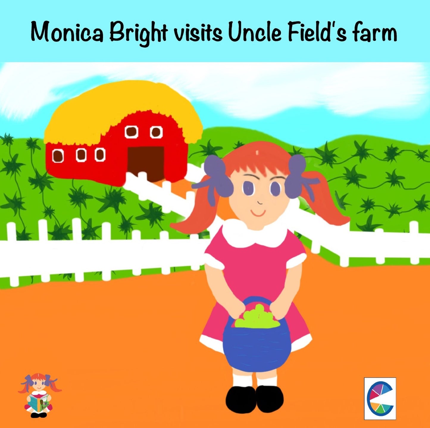 Monica Bright visits Uncle Field's farm