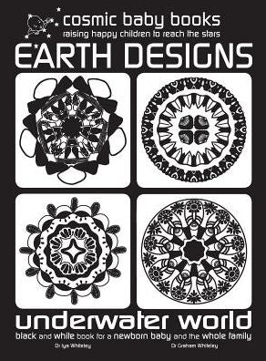 EARTH DESIGNS: UNDERWATER WORLD - Black and White Book for a Newborn Baby and the Whole Family: UNDERWATER WORLD: Special GIFT FOR A NEWBORN BABY Edition