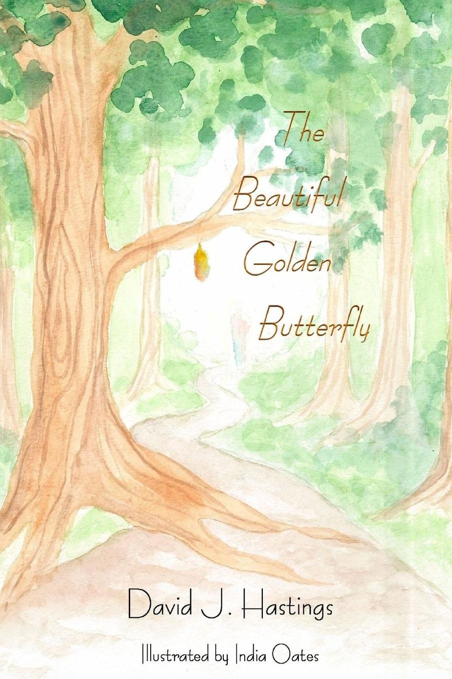 The Beautiful Golden Butterfly