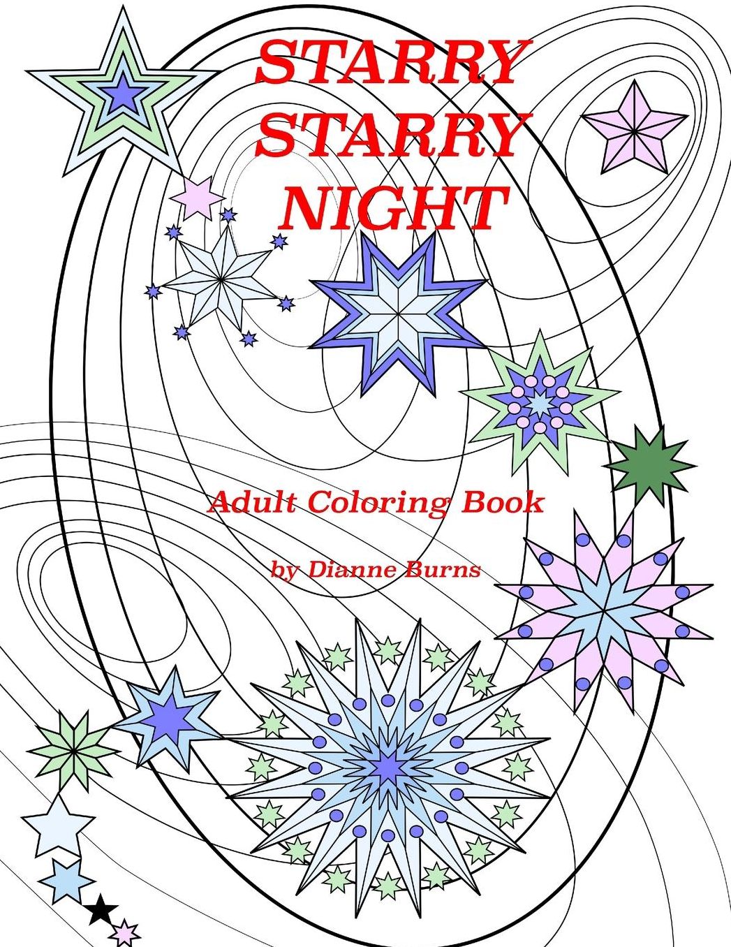 Starry, Starry Night: Adult Coloring Book