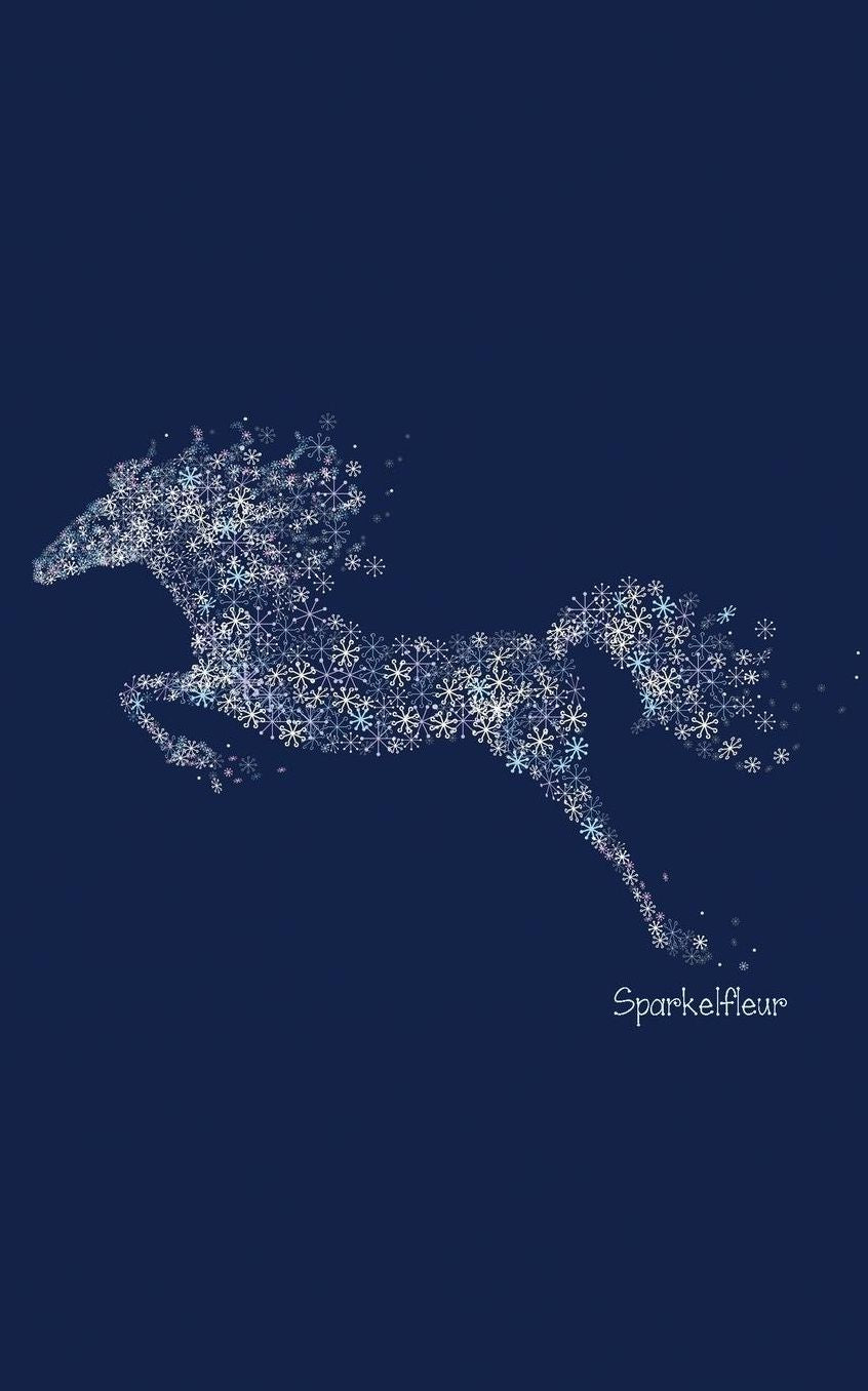 Sparkelfleur: 150-page Compact, Small Horse Journal (diary, notebook) - 5 x 8 inches