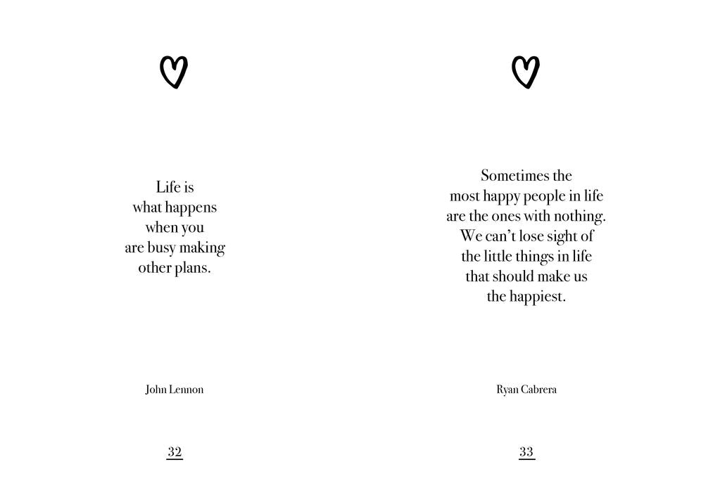 It's the Little Things: An Inspirational Book to Mindful Living