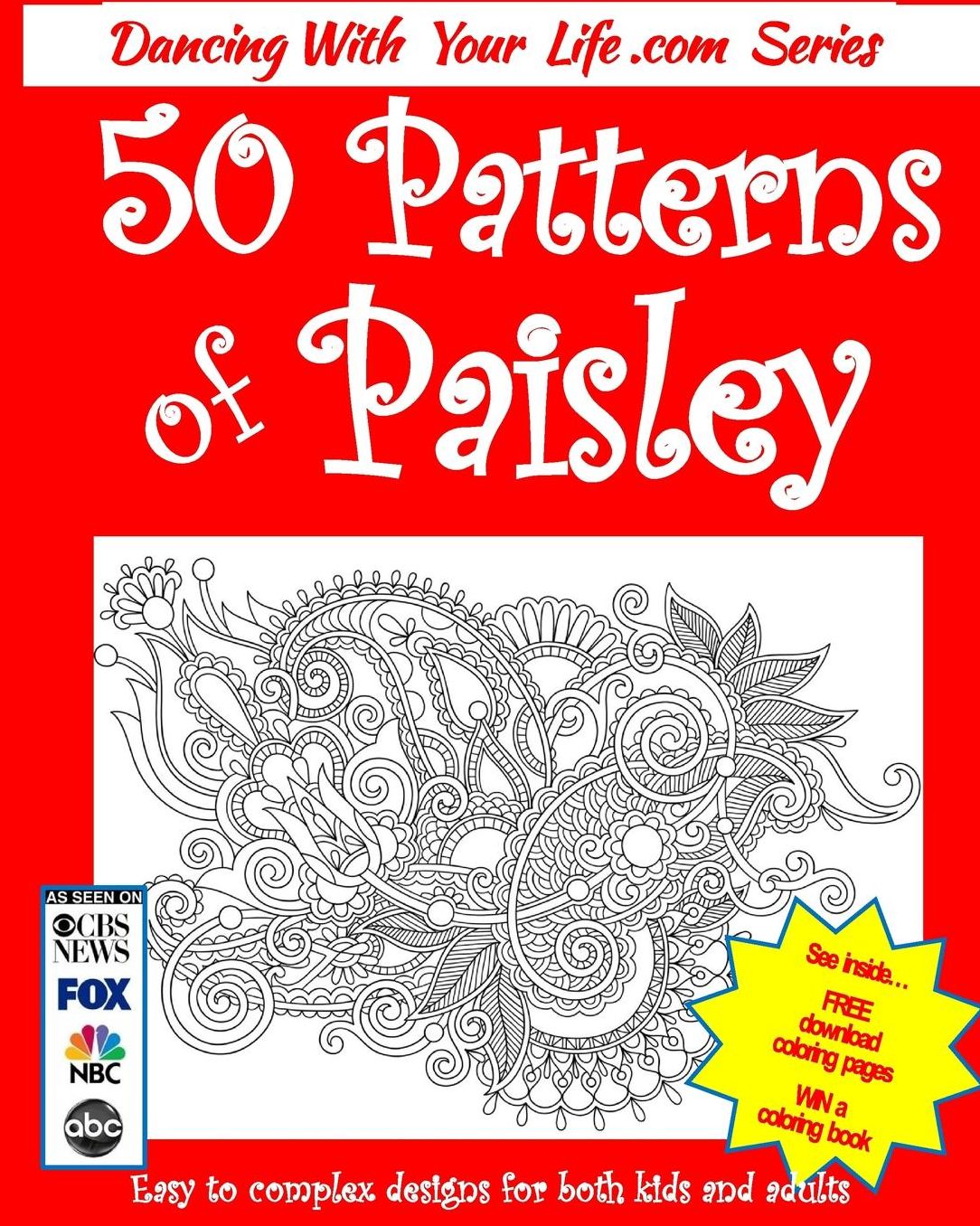 50 Patterns of Paisley: Easy to Complex Designs for Both Kids and Adults