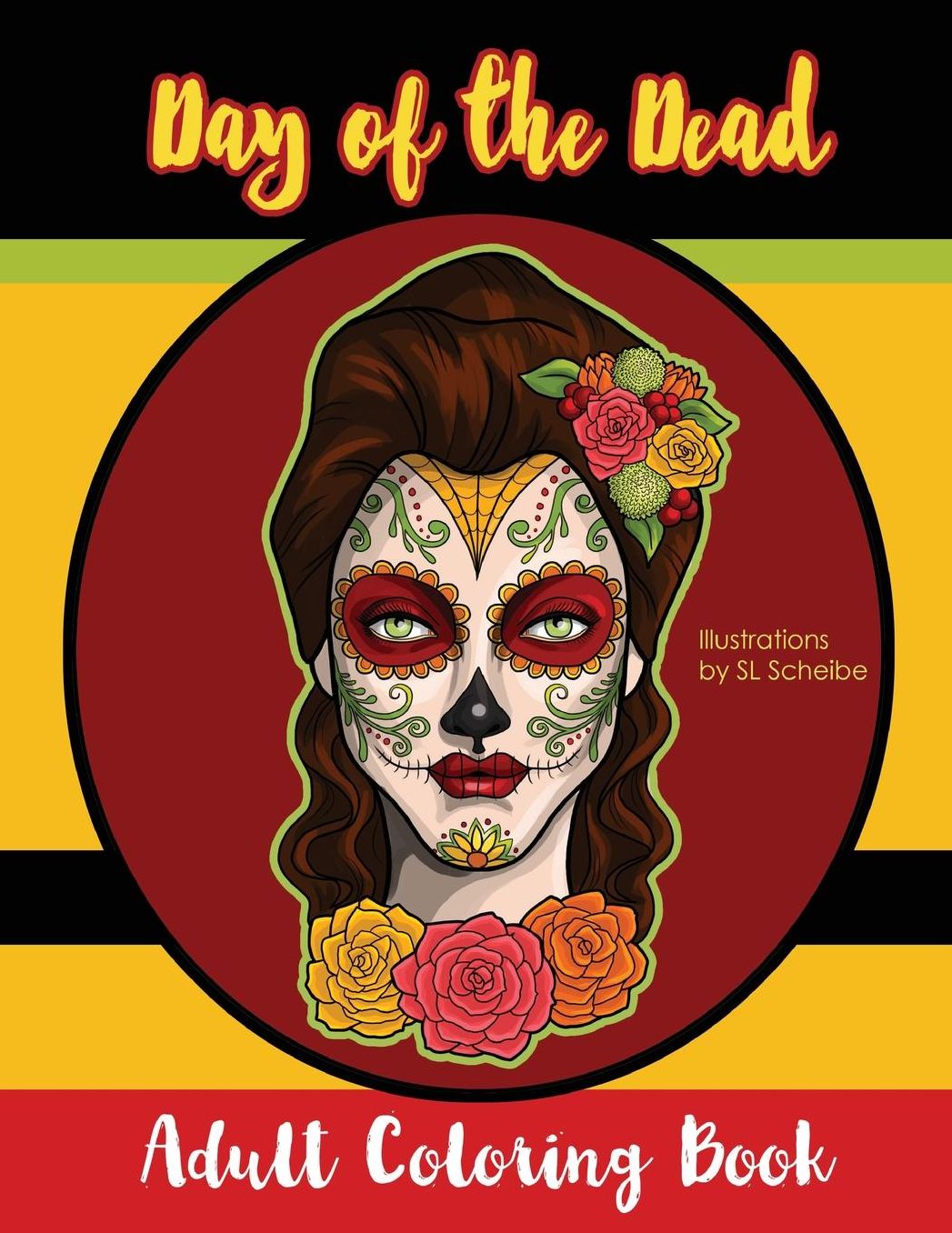 Day of the Dead: Adult Coloring Book