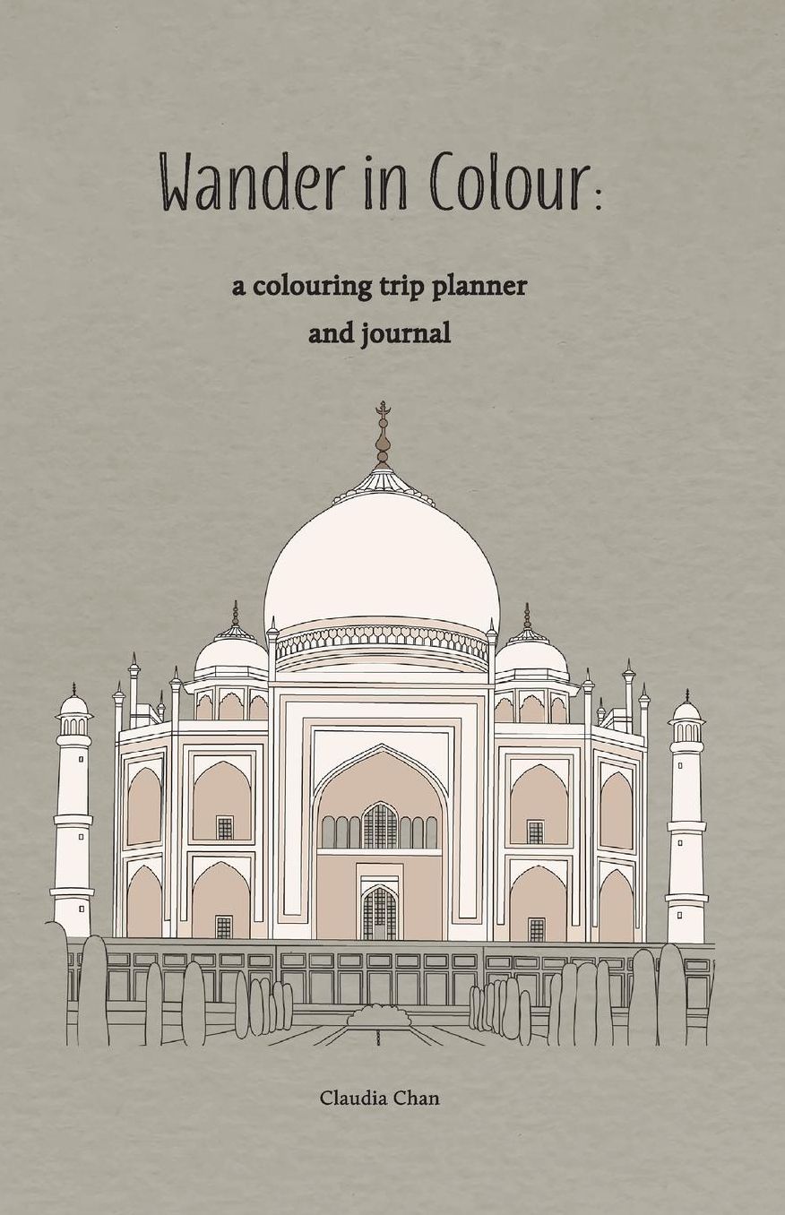 Wander in Colour - a colouring trip planner and journal