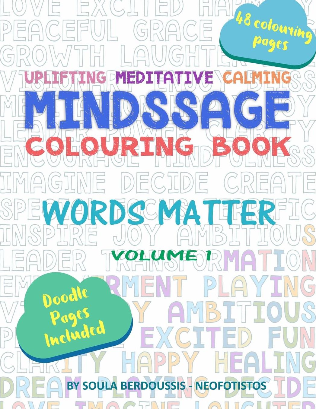 Mindssage Colouring Book: Words Matter