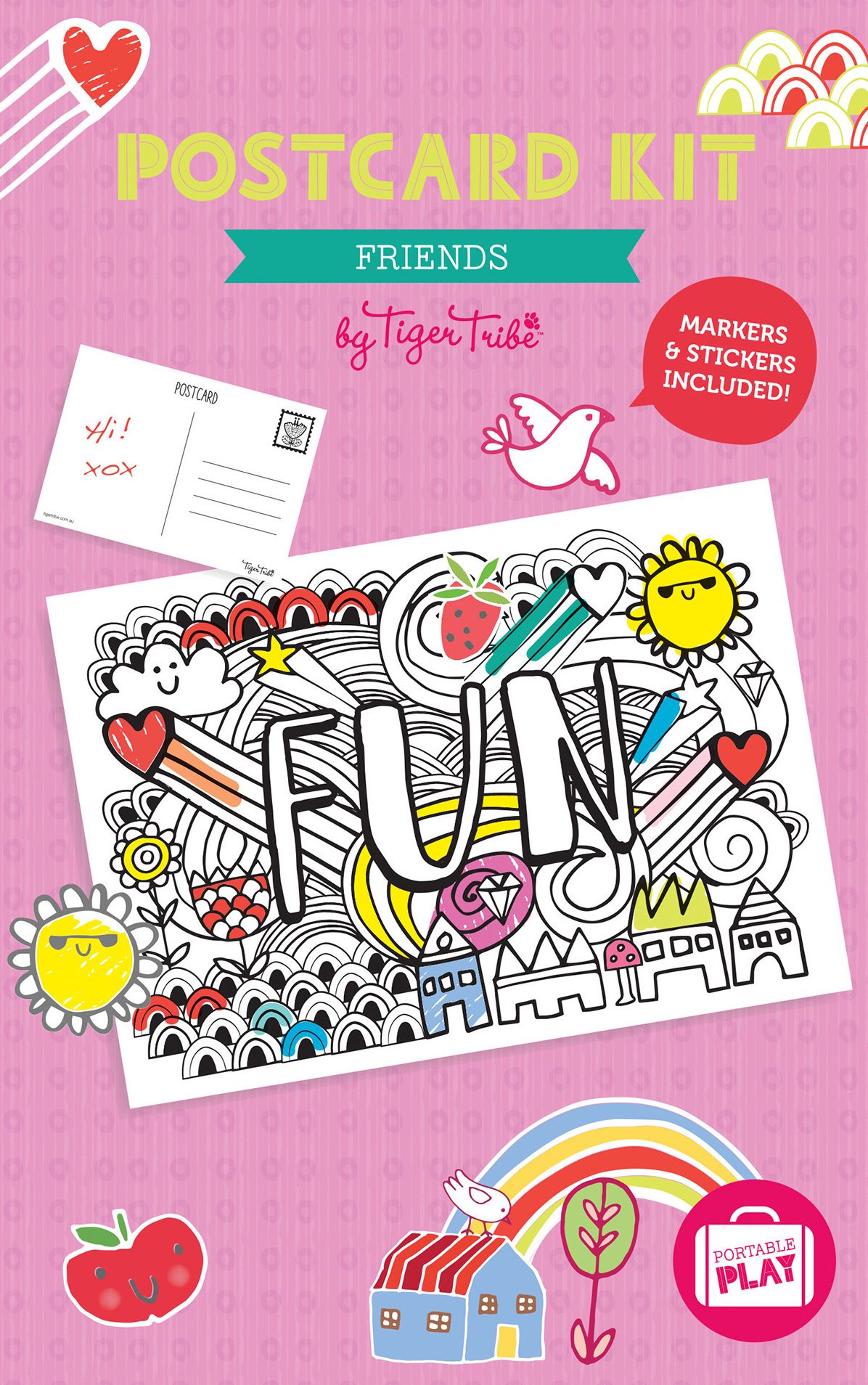 Friends Postcard Kit