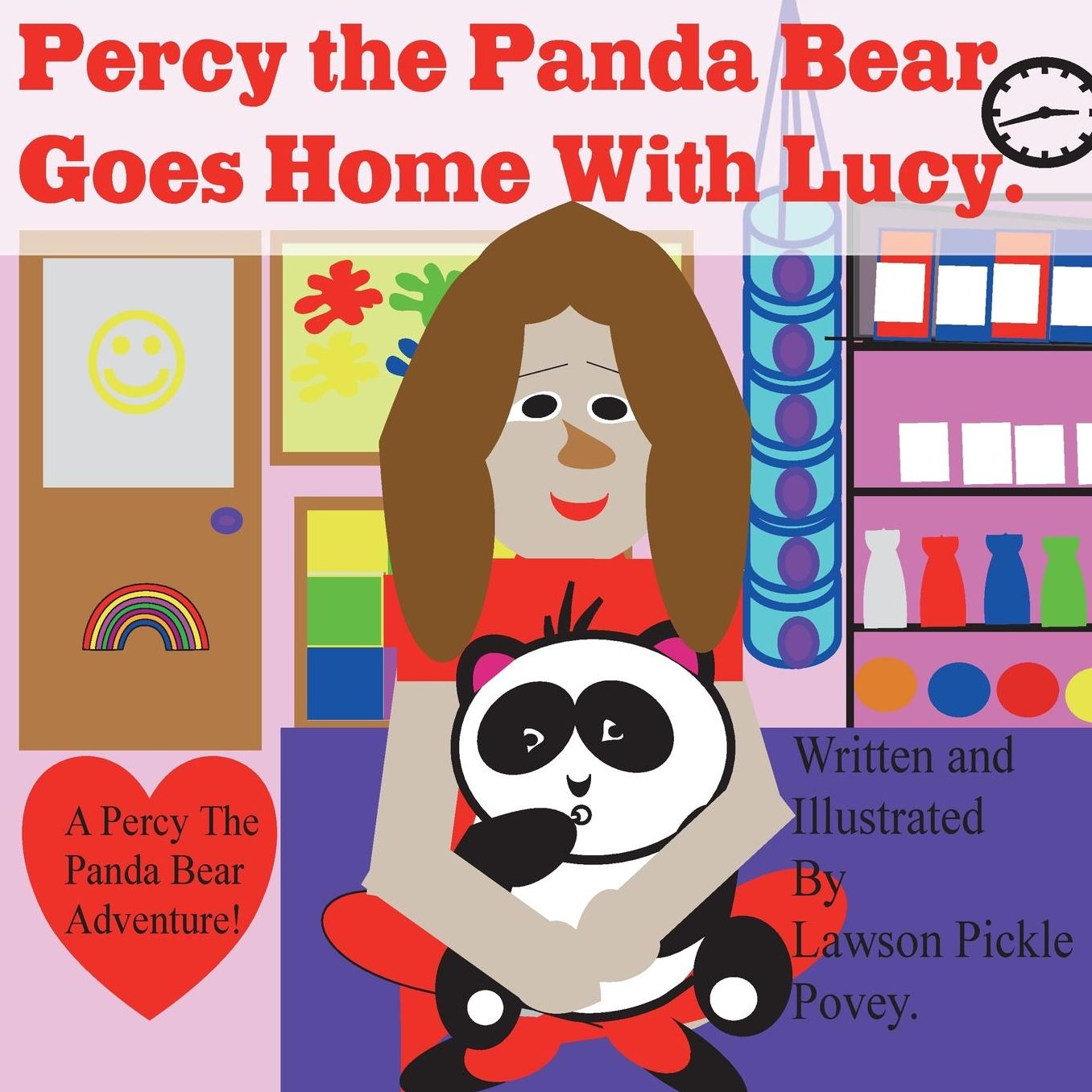 Percy the Panda Bear, Goes Home with Lucy.