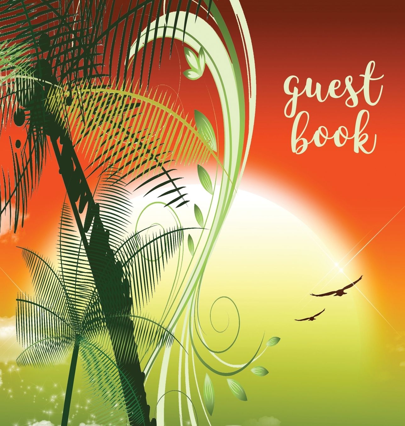 GUEST BOOK (Hardback), Visitors Book, Guest Comments Book, Vacation Home Guest Book, Beach House Guest Book, Visitor Comments Book, House Guest Book: Comments Book suitable for vacation homes, beach house, B&Bs, Airbnbs, guest house, parties, events  
