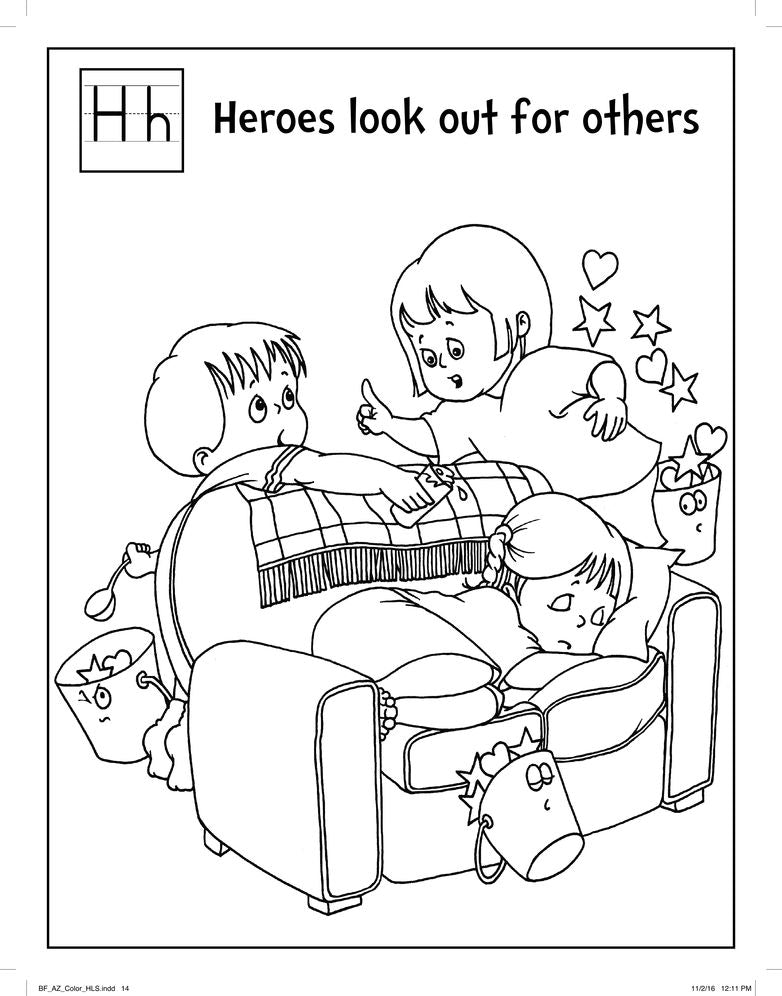 My Very Own Bucket Filling from A to Z Coloring Book