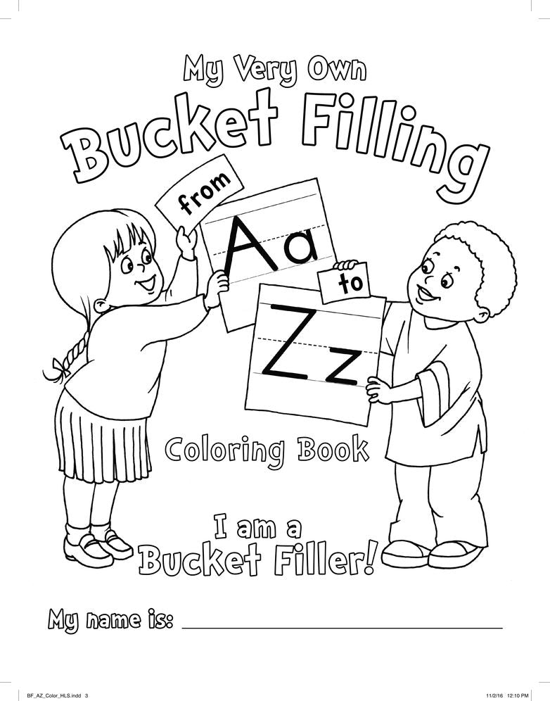 My Very Own Bucket Filling from A to Z Coloring Book