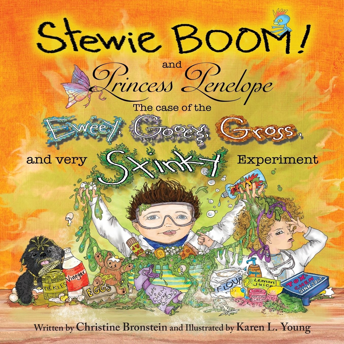 Stewie BOOM! and Princess Penelope: The Case of the Eweey, Gooey, Gross and Very Stinky Experiment