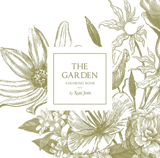 In the Garden Coloring Book