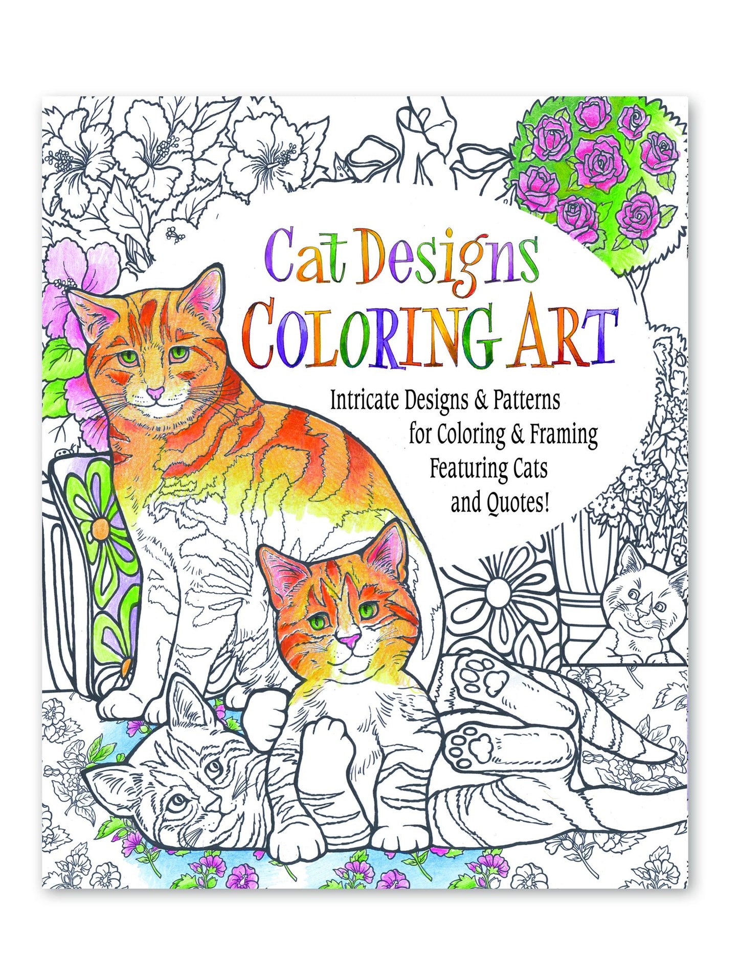 Cat Designs Coloring Art