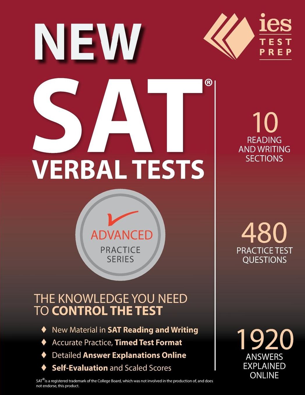 New 2016 SAT, Five Verbal Tests
