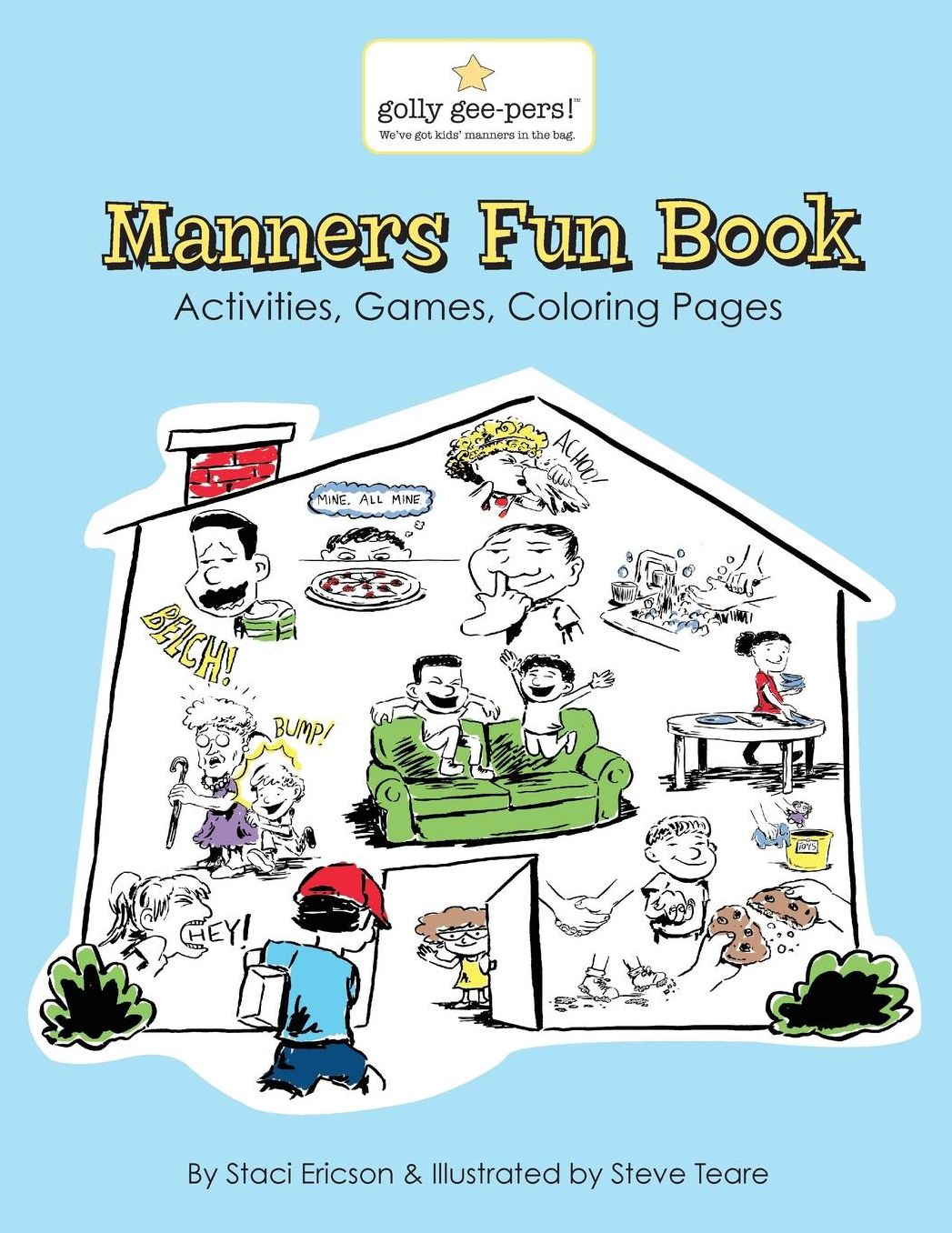 Manners Fun Book: A fun workbook with activities for pre-k through elementary school years