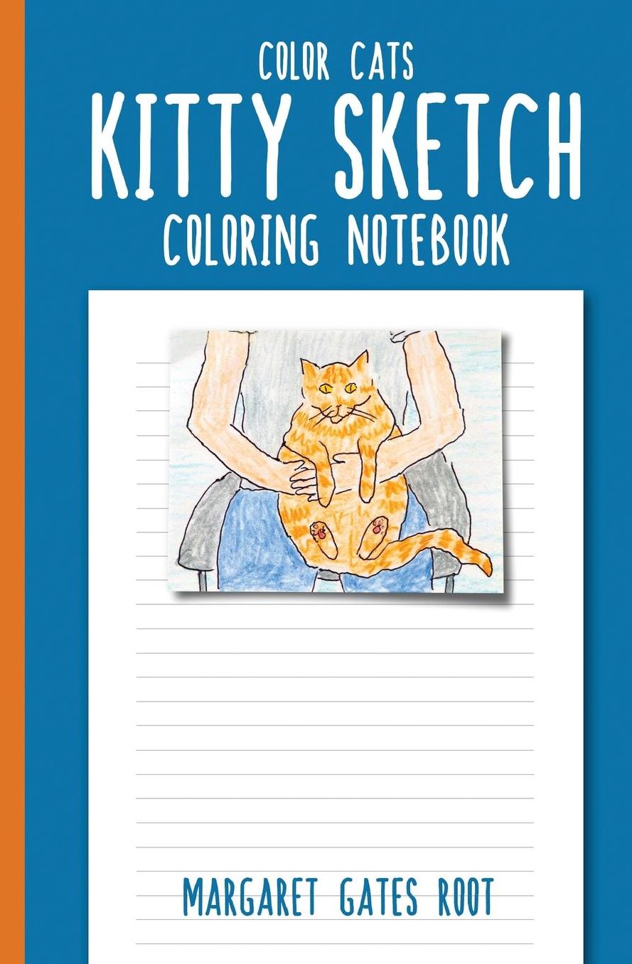 Kitty Sketch Coloring Notebook: Adult Coloring Journal from Color Cats
