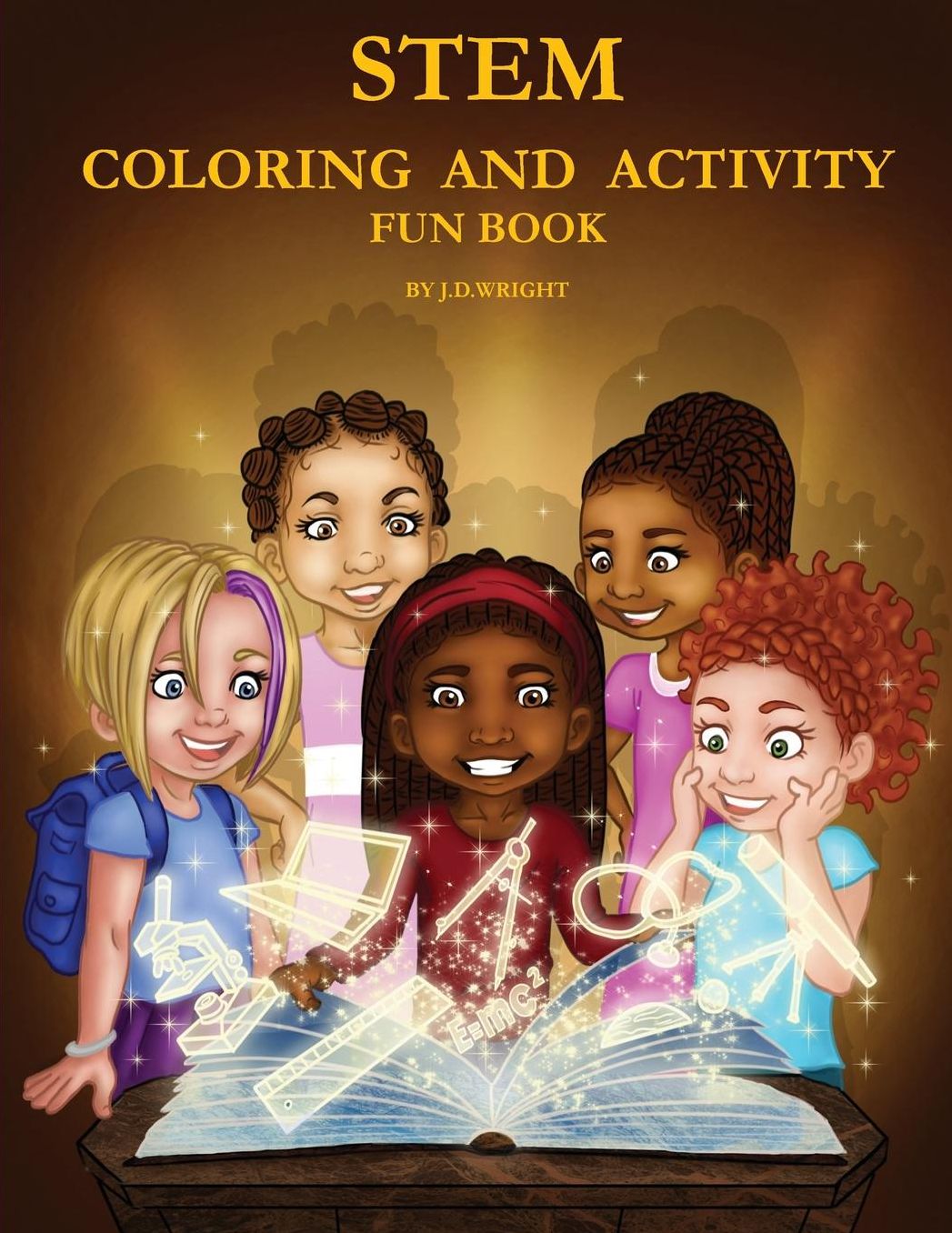 STEM Coloring and Activity Fun Book