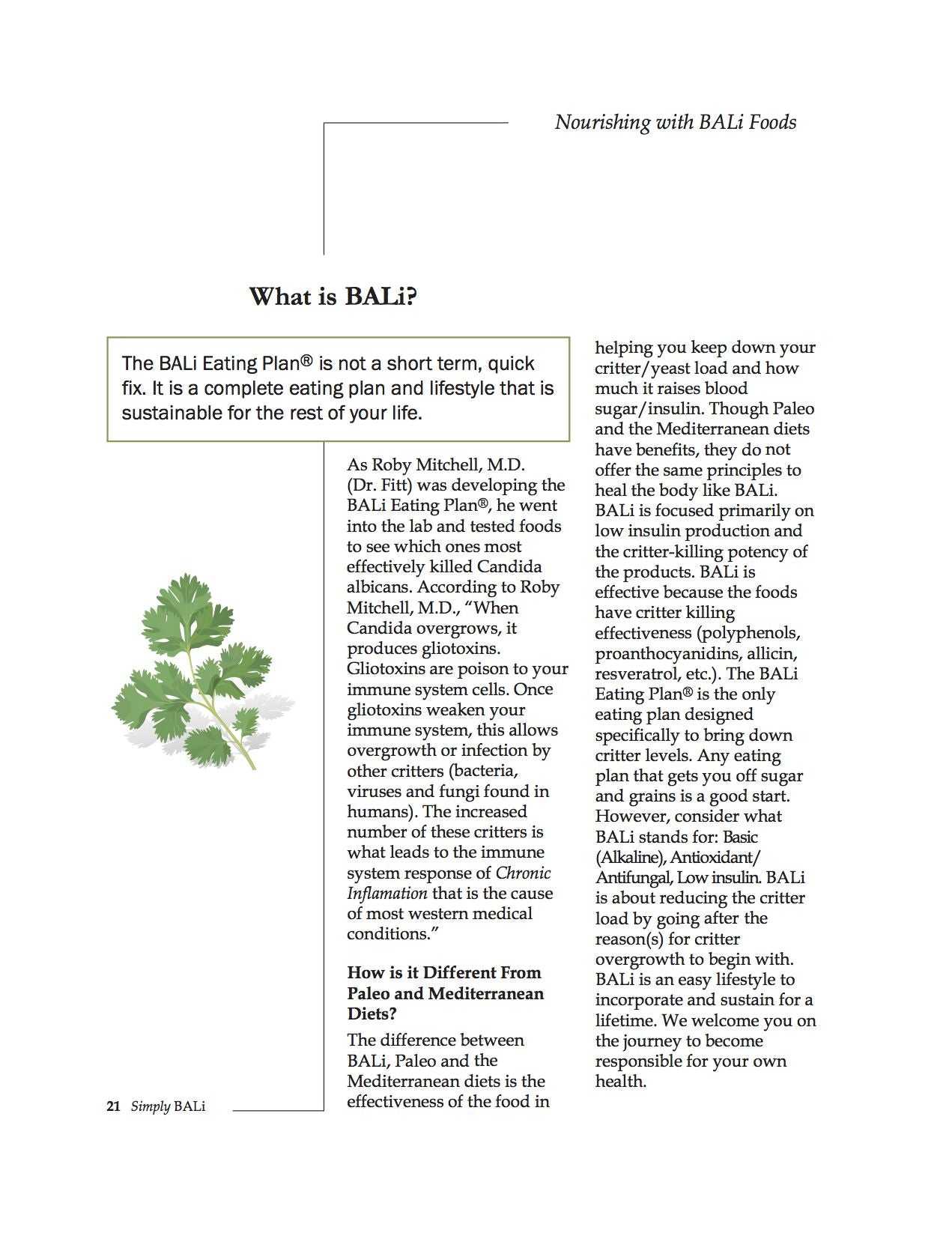 Simply BALi: A Complete Guide to a Healthy, Whole Foods Lifestyle (1st Edition)