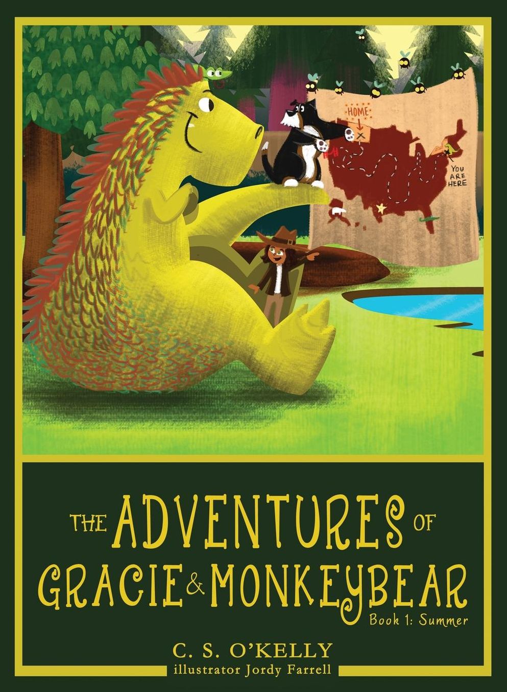 The Adventures of Gracie & MonkeyBear: Book 1: Summer