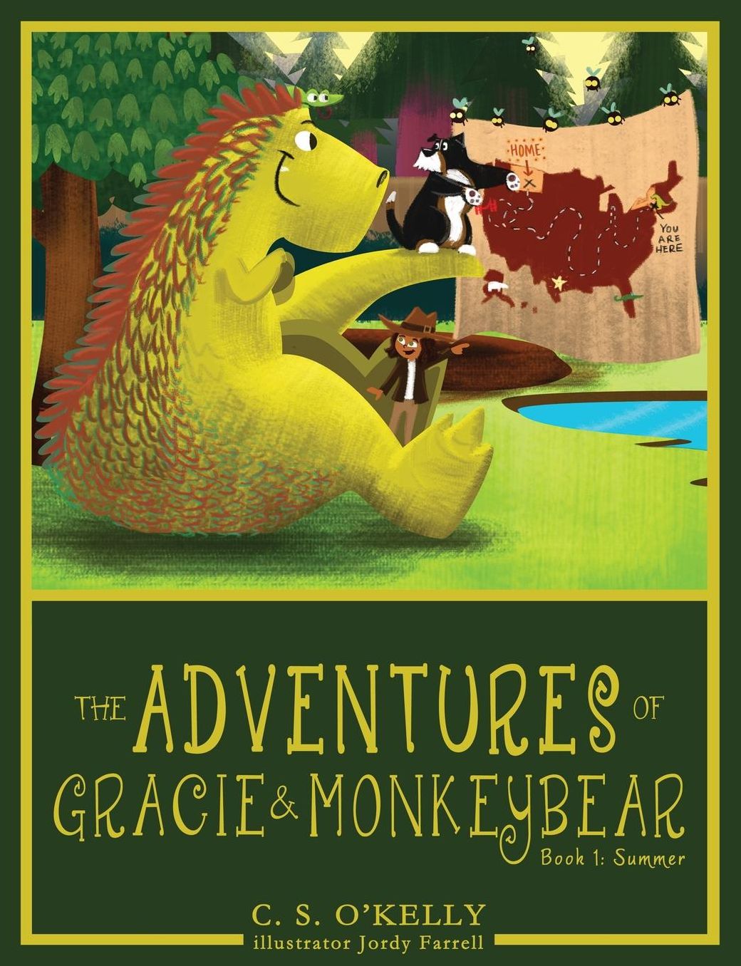 The Adventures of Gracie & MonkeyBear: Book 1: Summer