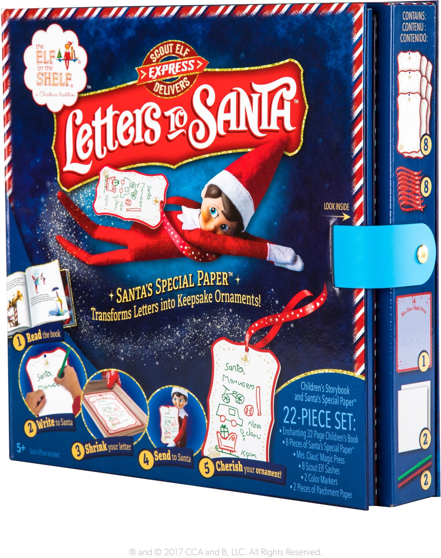 Scout Elf Express Delivers Letters to Santa