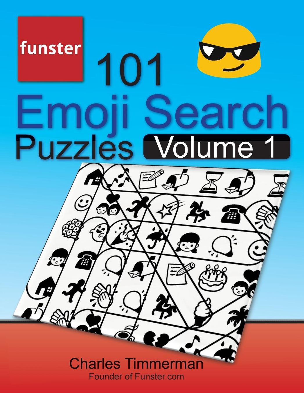Funster 101 Emoji Search Puzzles, Volume 1: They're just like word search puzzles, but with emojis instead of letters