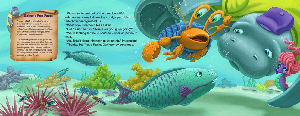 Kobee Manatee: Shipwreck Sea Friends