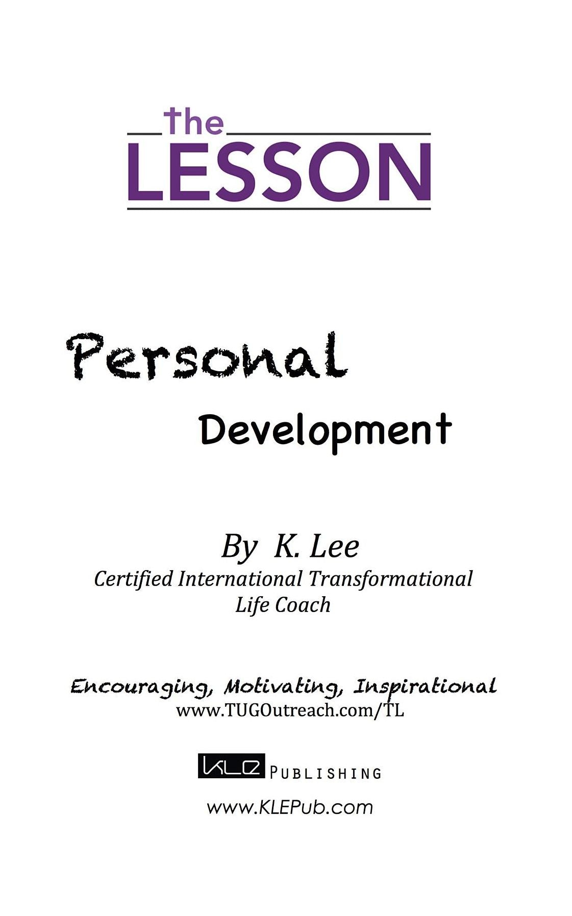 The Lesson: Personal Development