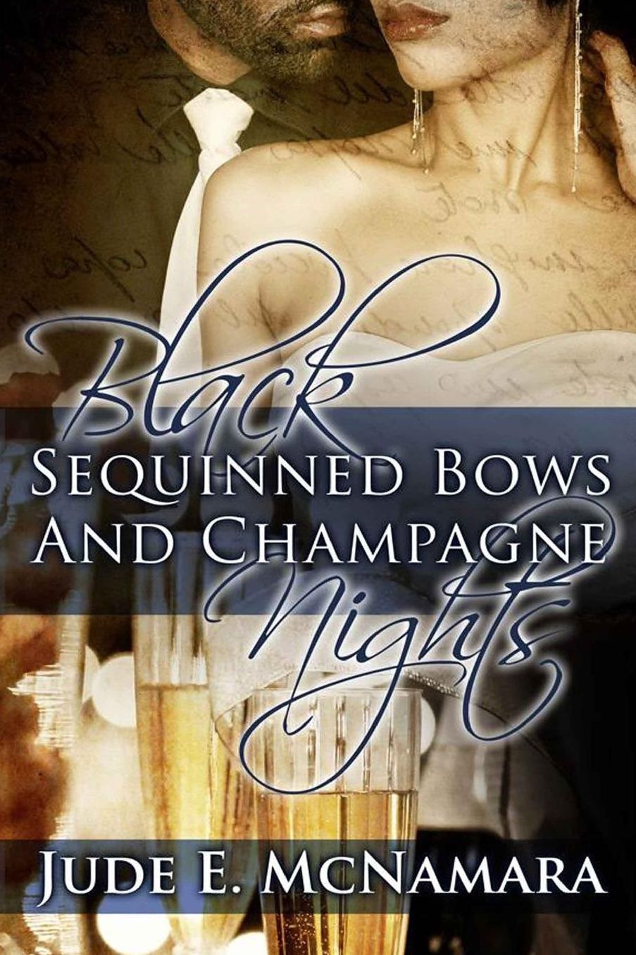 Black Sequinned Bows And Champagne Nights