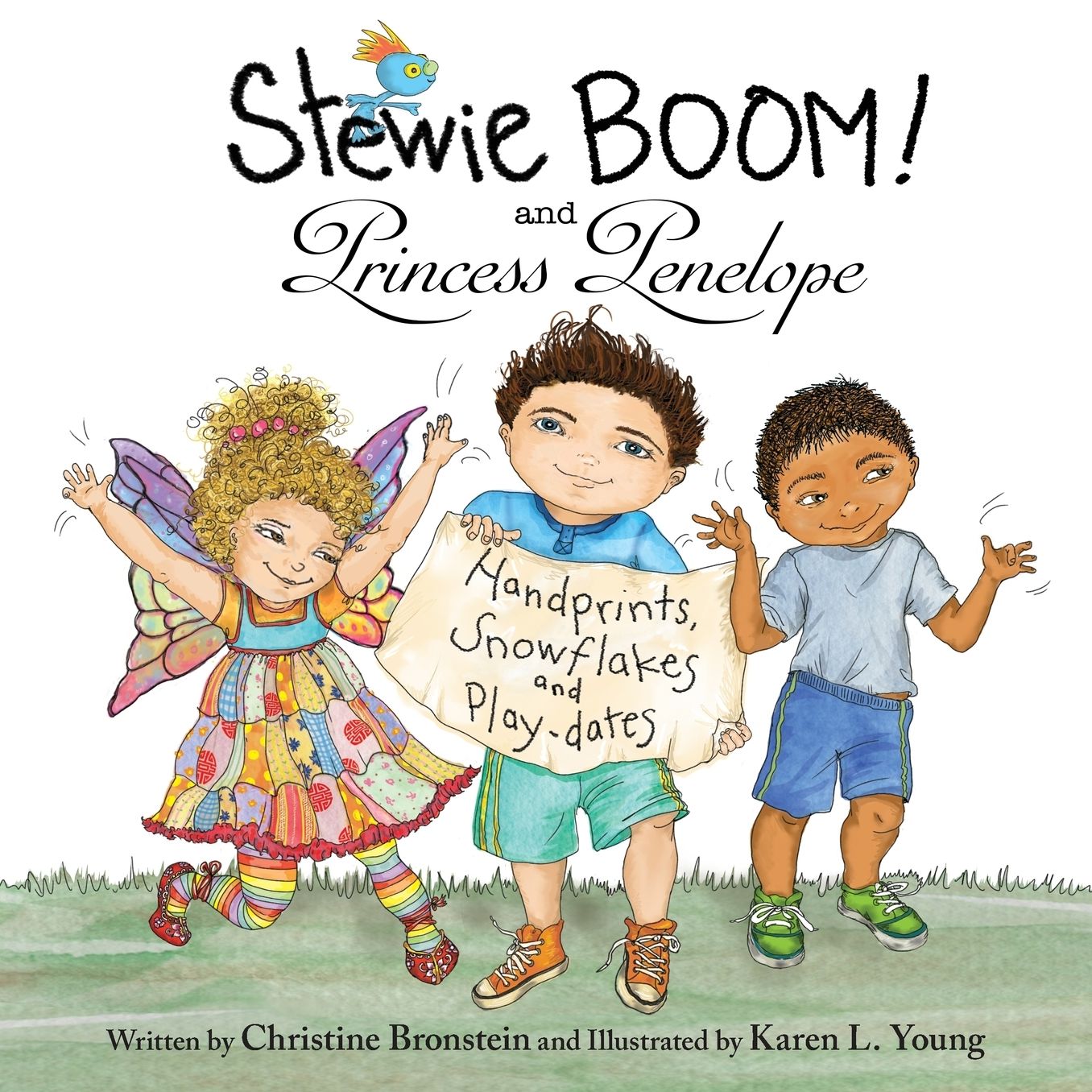 Stewie BOOM! and Princess Penelope: Handprints, Snowflakes and Playdates