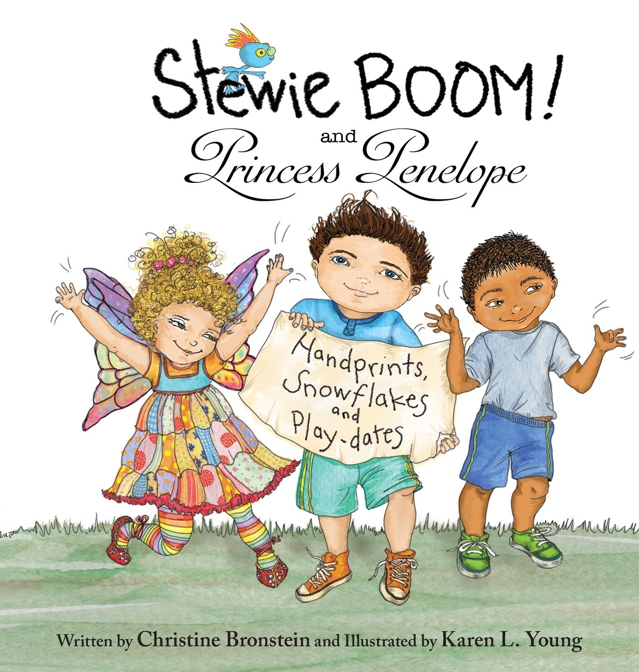 Stewie BOOM! and Princess Penelope: Handprints, Snowflakes and Playdates