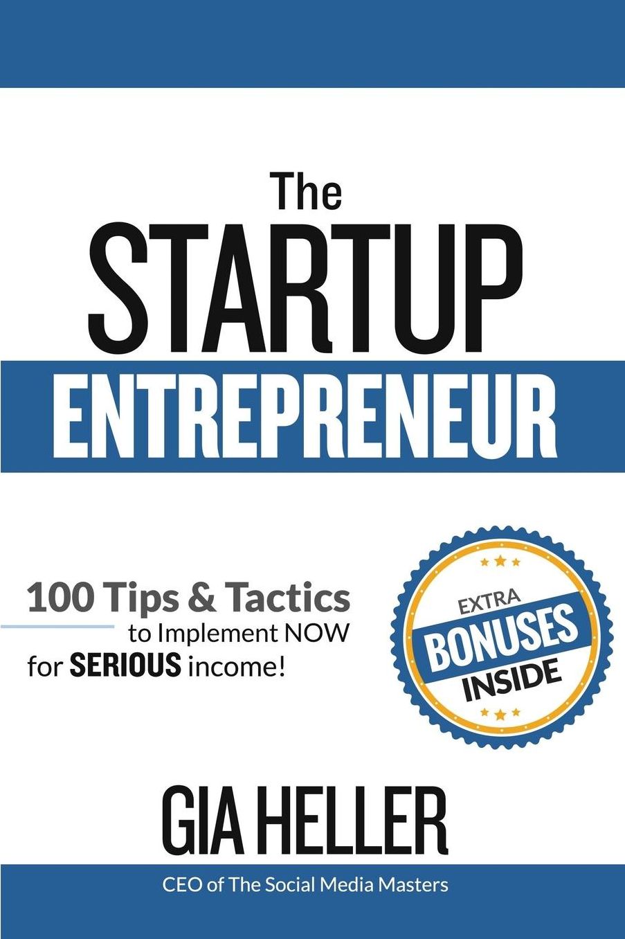 The Startup Entrepreneur: 100 Tips and Tactics to implement NOW for Serious income!